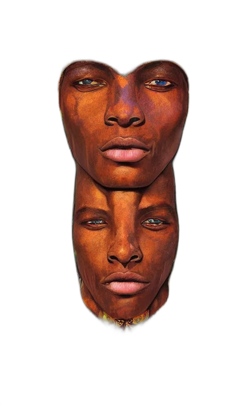 face, mask, crown, hat transparent PNG cut-out