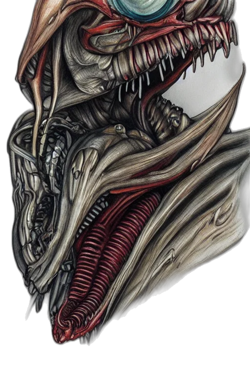 dragon, mask, creature, face transparent PNG cut-out