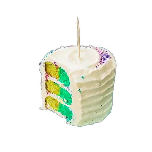 food, 3d render, pastel, mermaid transparent PNG cut-out