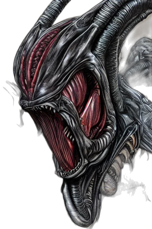 creature, dragon, mask, face transparent PNG cut-out