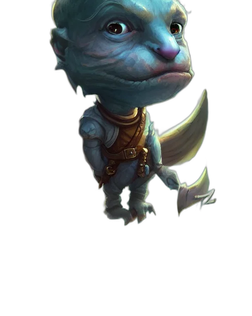 staff, dragon, face, creature transparent PNG cut-out