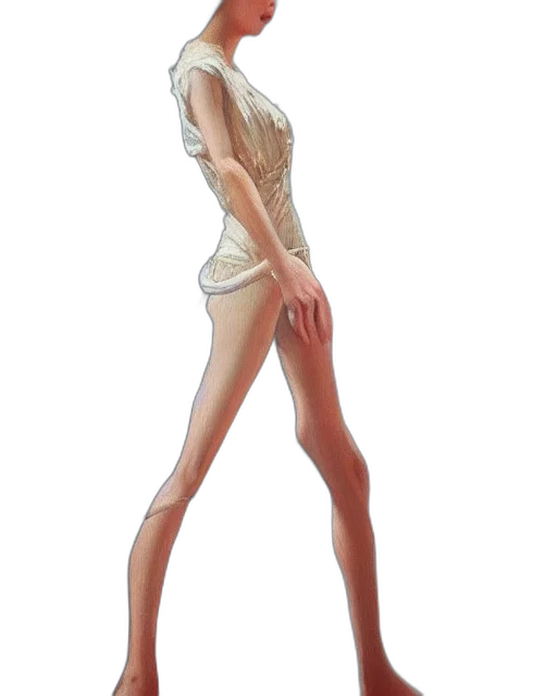 dress, staff, concept art, fantasy art transparent PNG cut-out