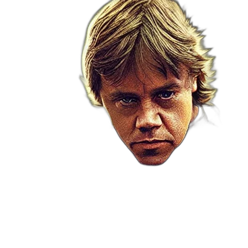 face, mask, staff, hair transparent PNG cut-out
