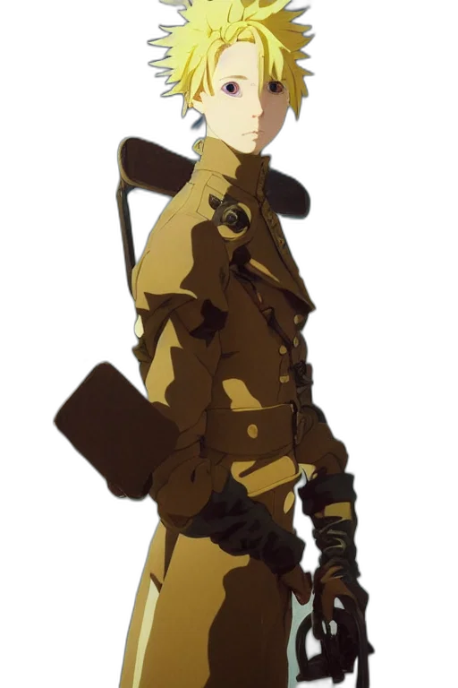 jacket, staff, weapon, sword transparent PNG cut-out