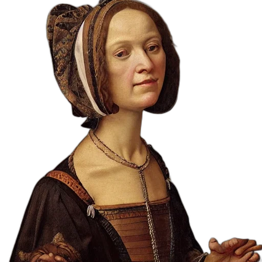 face, dress, jewelry, hat transparent PNG cut-out