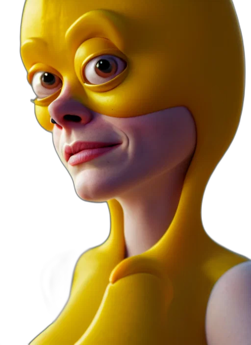 face, mask, robot, creature transparent PNG cut-out