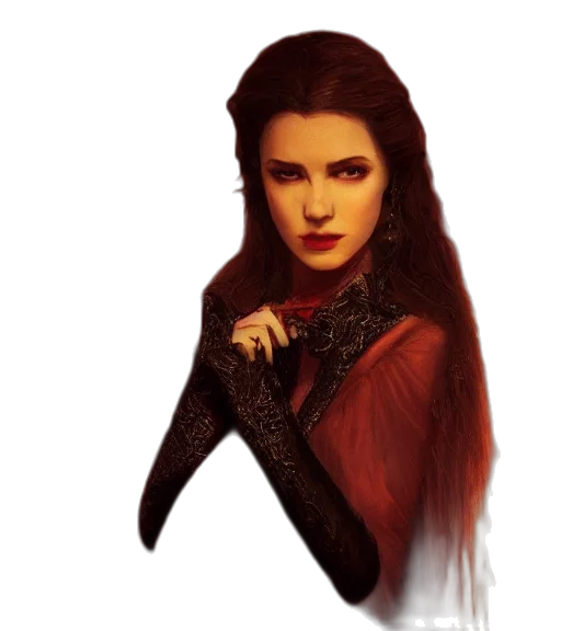 dragon, dress, face, fantasy art transparent PNG cut-out