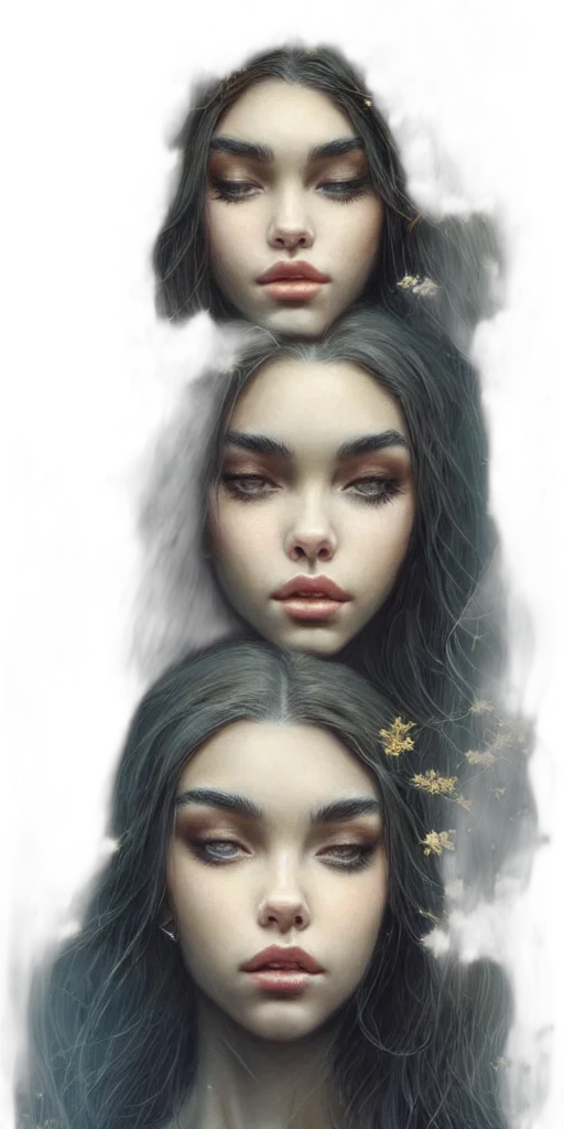 face, crown, creature, hair transparent PNG cut-out