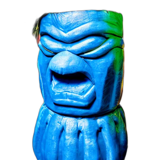 mask, face, creature, bottle transparent PNG cut-out