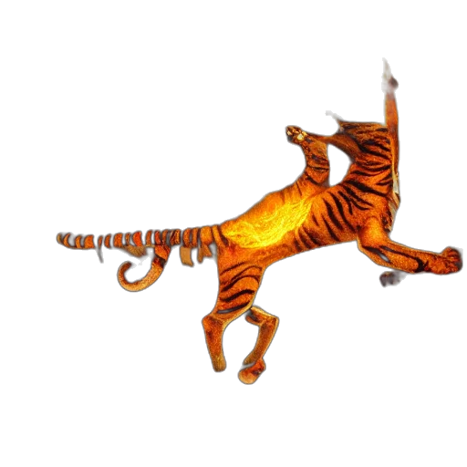 animal, dragon, creature, staff transparent PNG cut-out