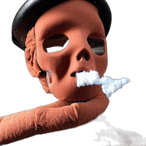 mask, face, hat, staff transparent PNG cut-out