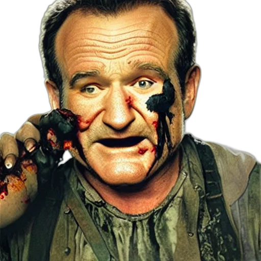 face, staff, zombie, robin transparent PNG cut-out