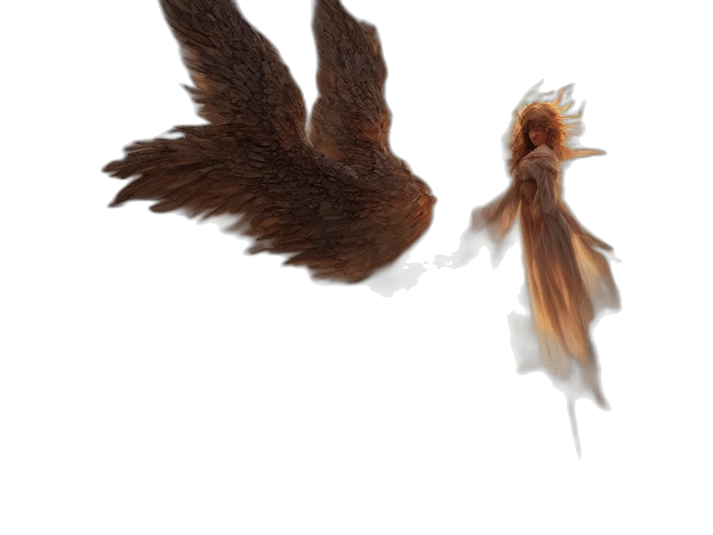 hair, staff, animal, creature transparent PNG cut-out
