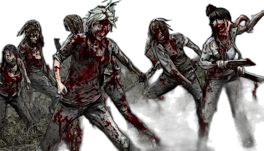concept art, comic book art, fantasy art, watercolor transparent PNG cut-out