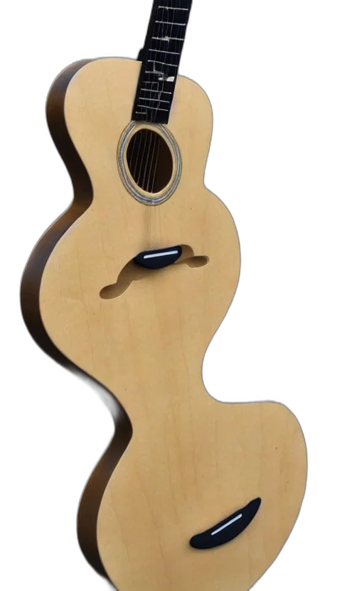 furniture, 3d render, guitar, made transparent PNG cut-out