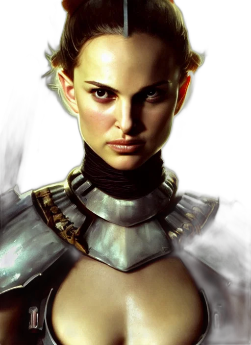 face, robot, fantasy art, photorealistic transparent PNG cut-out