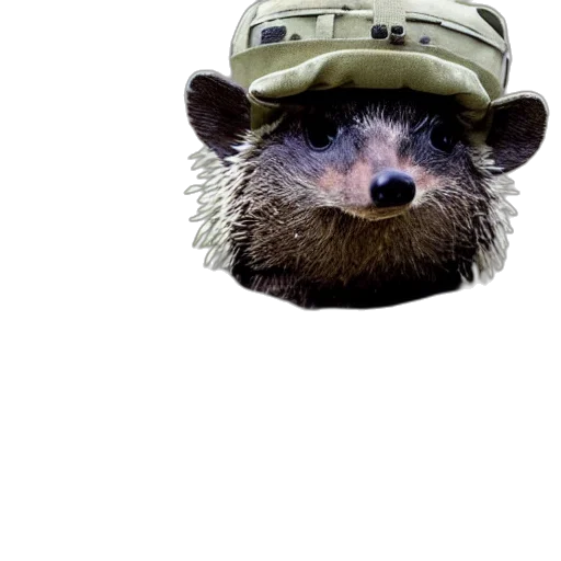 hat, animal, creature, staff transparent PNG cut-out