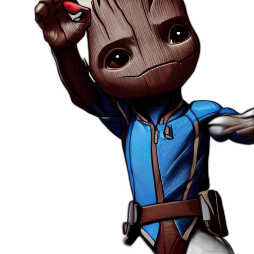 staff, concept art, comic book art, 3d render transparent PNG cut-out
