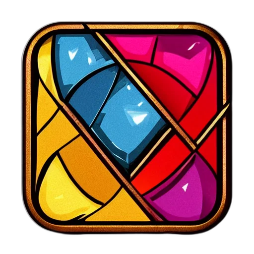 jewelry, crown, weapon, pixel art transparent PNG cut-out