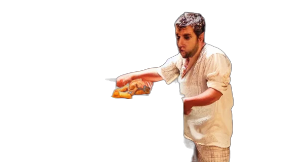 food, staff, weapon, creature transparent PNG cut-out