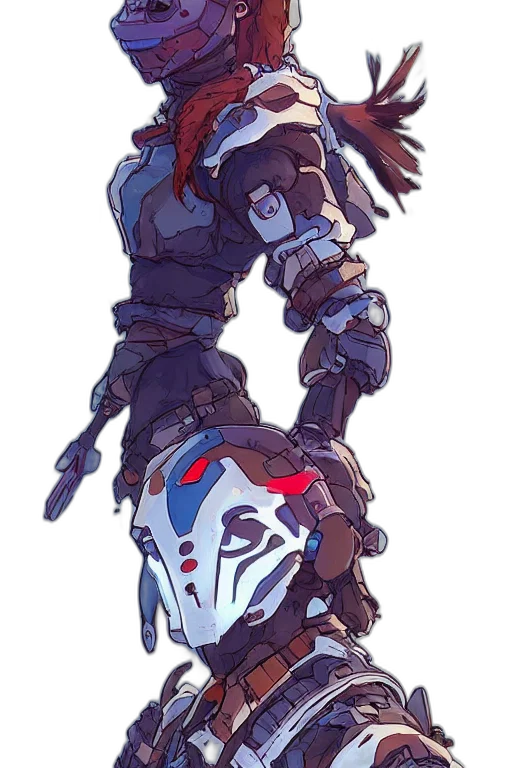 robot, weapon, creature, mask transparent PNG cut-out