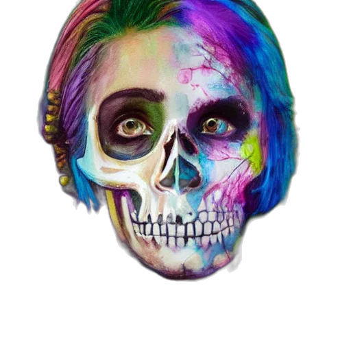 mask, face, jewelry, watercolor transparent PNG cut-out