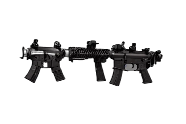 weapon, rifle, made, fisher transparent PNG cut-out