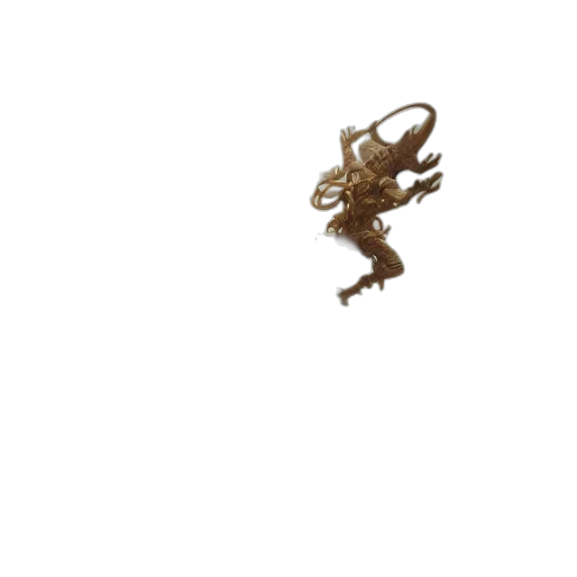 dragon, jewelry, staff, robot transparent PNG cut-out