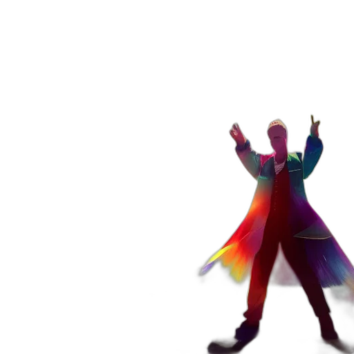 jacket, umbrella, sword, concept art transparent PNG cut-out