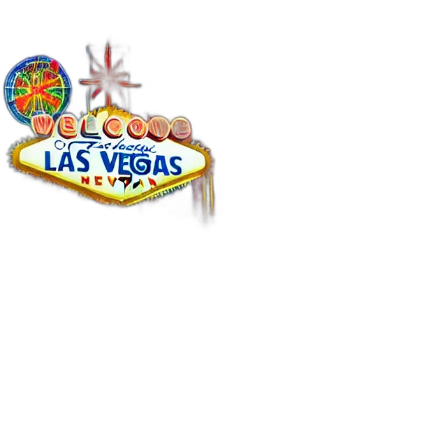 las, vegas, strip, acid transparent PNG cut-out