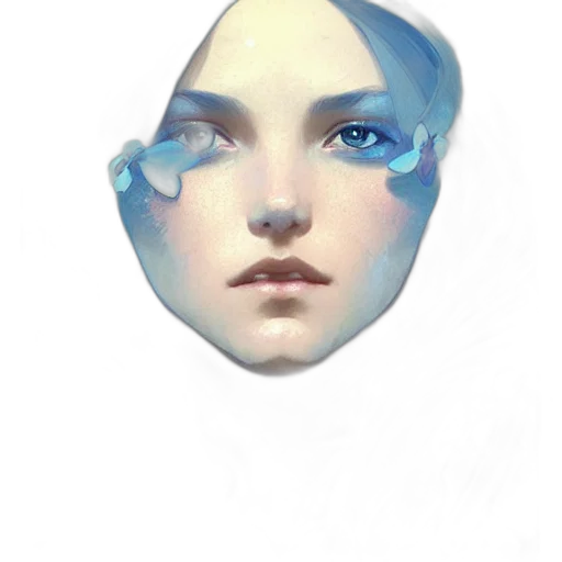 mask, face, creature, crown transparent PNG cut-out