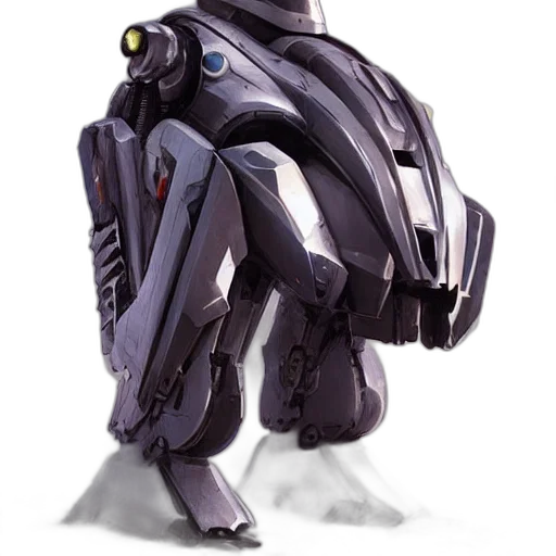 robot, weapon, creature, concept art transparent PNG cut-out
