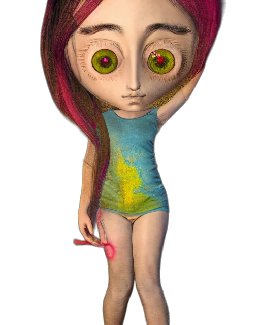dress, creature, face, mask transparent PNG cut-out
