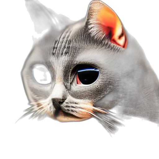 animal, creature, face, robot transparent PNG cut-out
