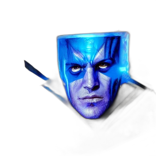 mask, face, robot, crown transparent PNG cut-out