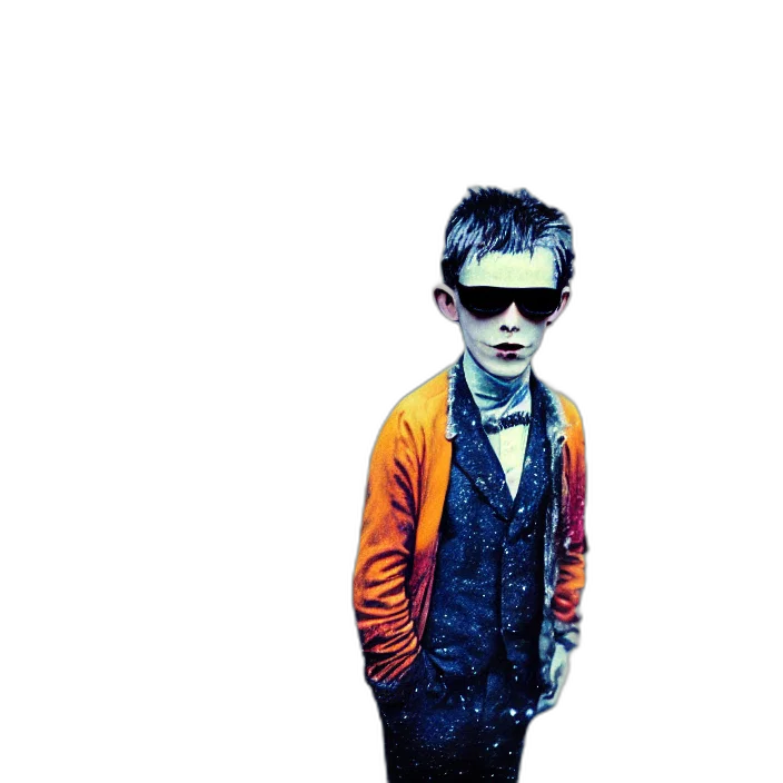 jacket, robot, mask, staff transparent PNG cut-out