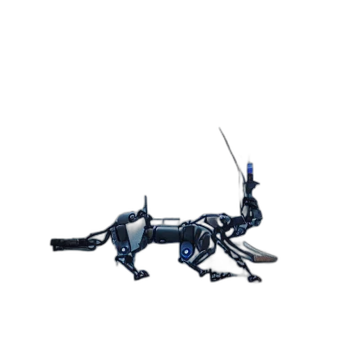 dragon, robot, animal, creature transparent PNG cut-out