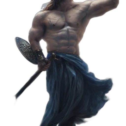 sword, hair, weapon, animal transparent PNG cut-out
