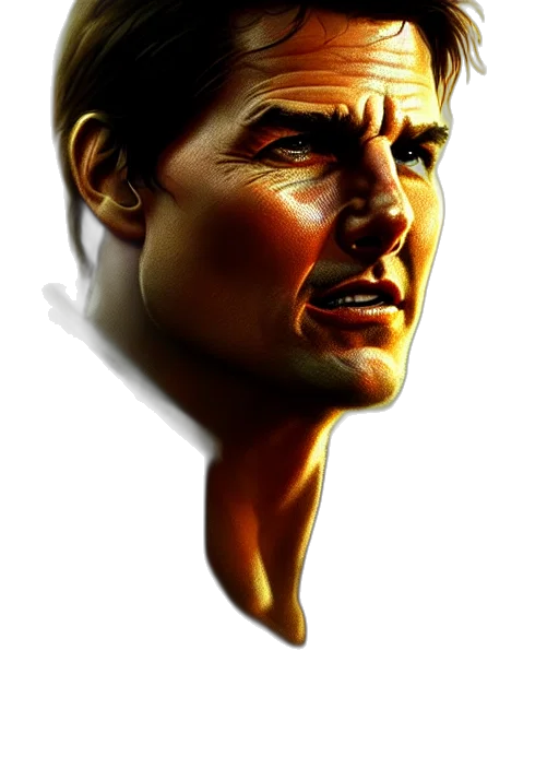face, mask, photorealistic, comic book art transparent PNG cut-out