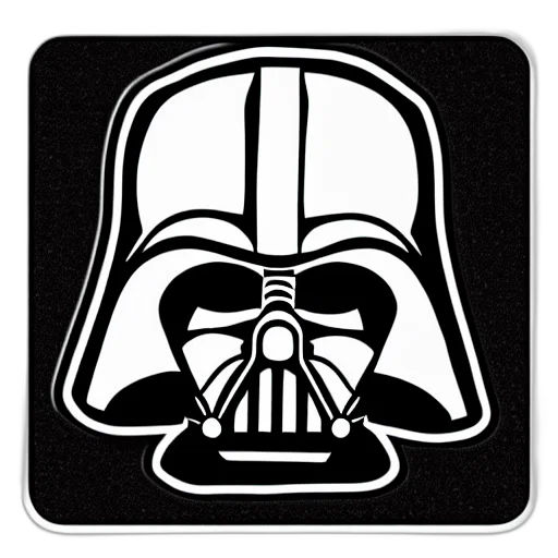 symmetrical, die, cut, sticker transparent PNG cut-out