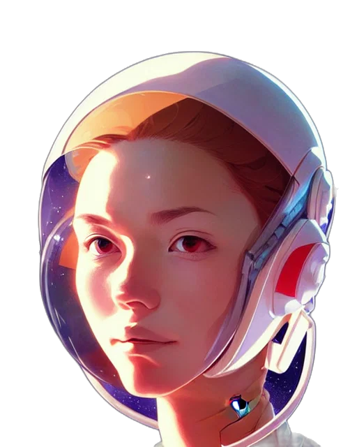 face, robot, mask, jacket transparent PNG cut-out