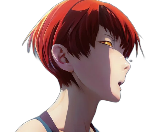 face, creature, mask, hair transparent PNG cut-out