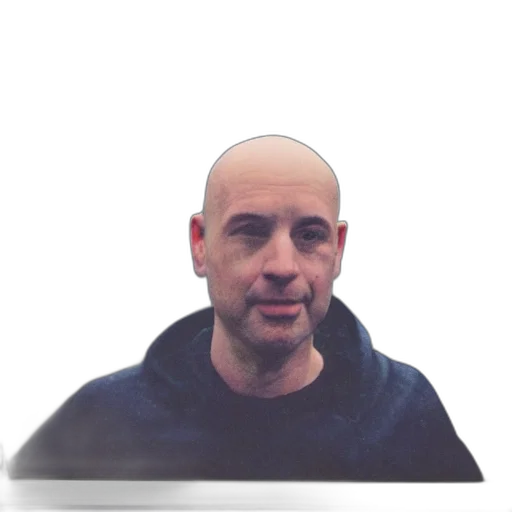 face, jacket, staff, crown transparent PNG cut-out