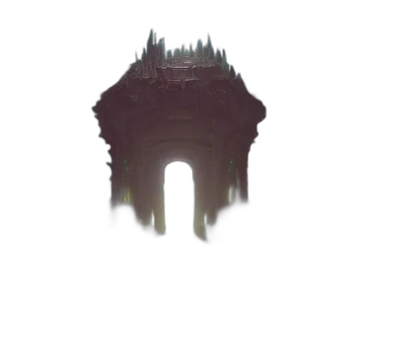 crown, building, face, mask transparent PNG cut-out