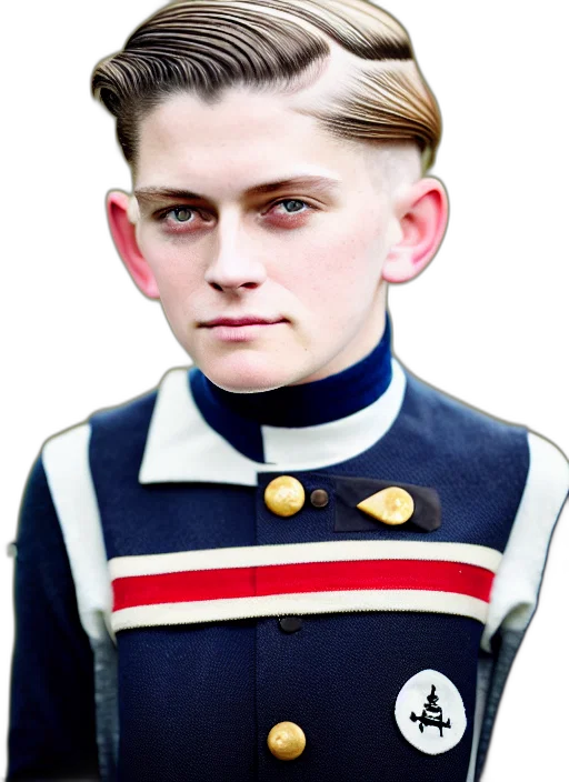 jacket, face, staff, hair transparent PNG cut-out
