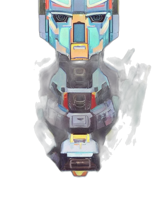 robot, weapon, face, mask transparent PNG cut-out