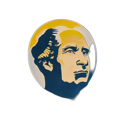face, cartoon, comic book art, photorealistic transparent PNG cut-out