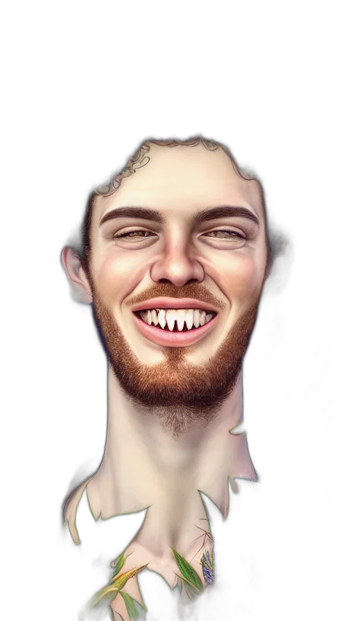 face, creature, staff, mask transparent PNG cut-out