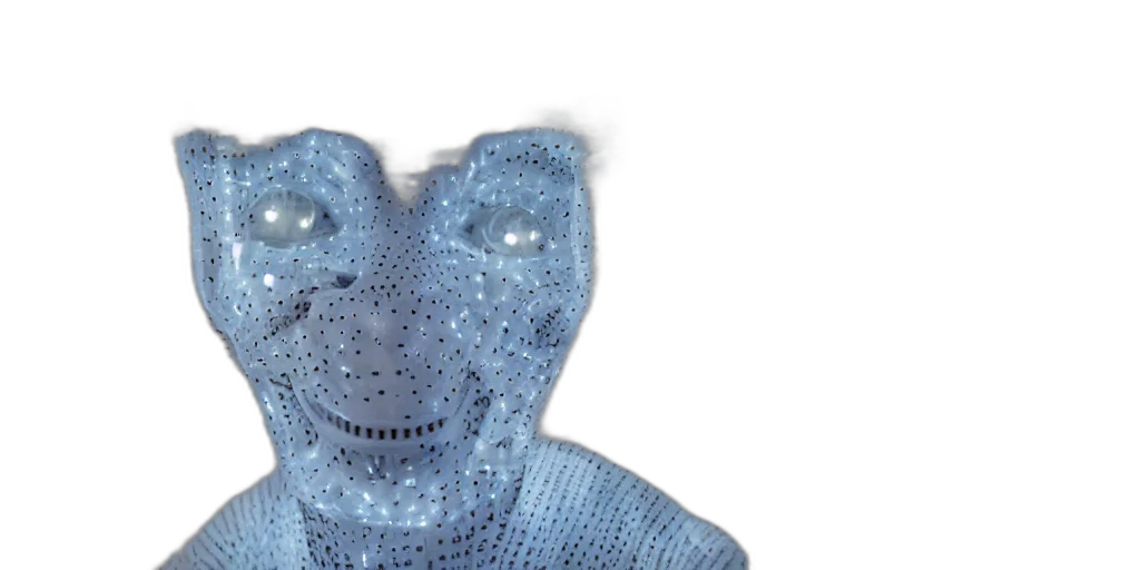 mask, robot, face, creature transparent PNG cut-out