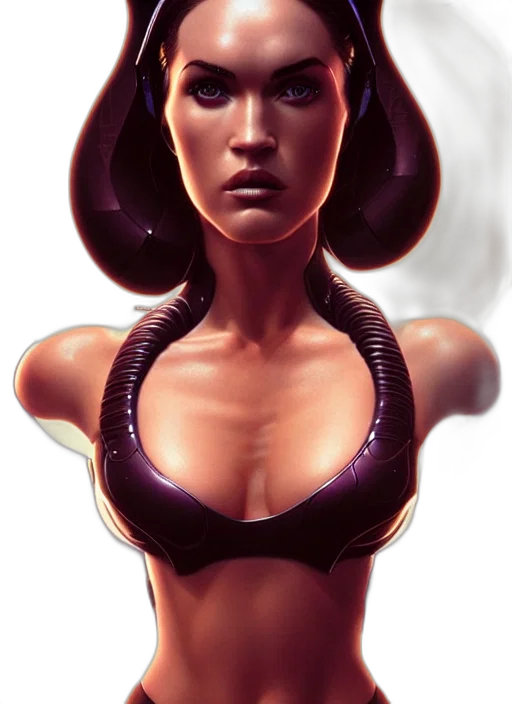 robot, face, mask, concept art transparent PNG cut-out